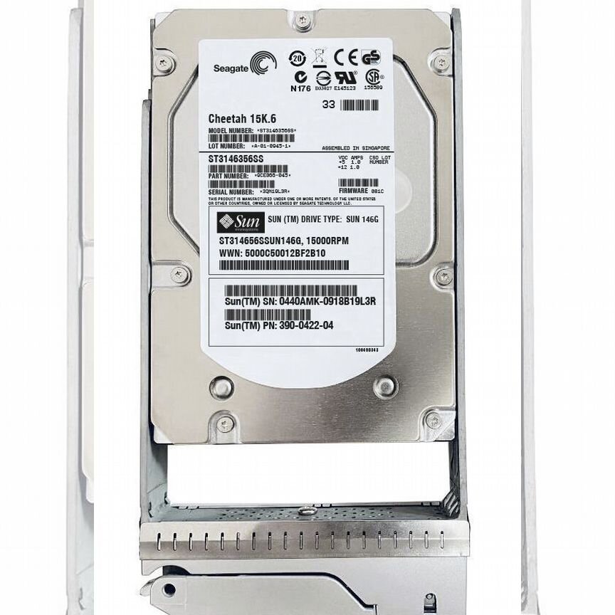 [ST314656SSSUN146G] Жесткий Диск Sun 146gb St314656sssun146g Sas 3,5