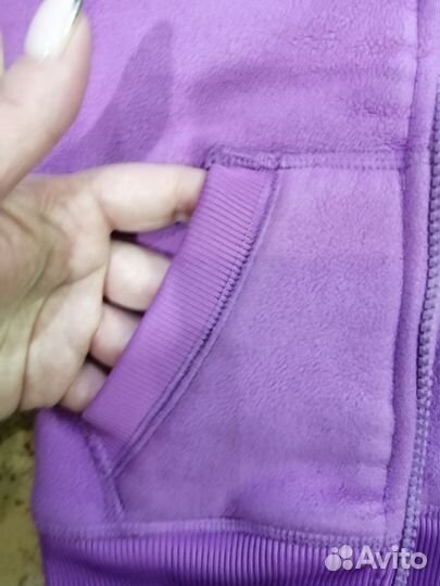 Флисовая кофта для девочки 104