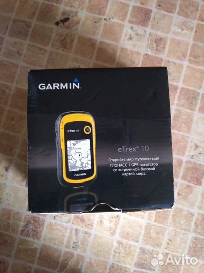 Навигатор garmin etrex 10