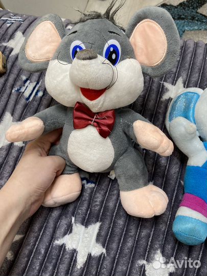 Игрушки мышка 150,слоник 200