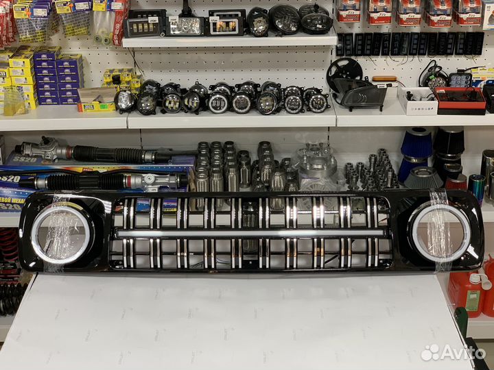 Решетка Niva urban под g-класс Led