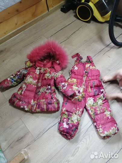 Зимний костюм для девочки