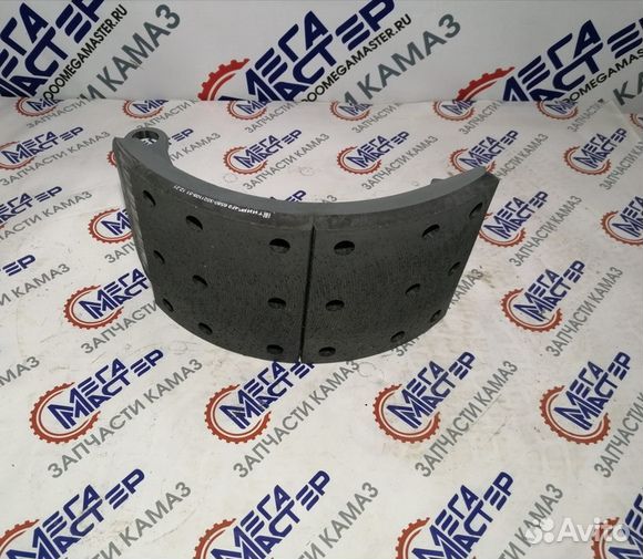 Колодка тормозная Камаз 6522 в сборе тиир