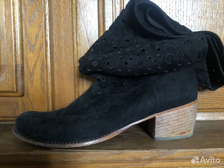 Ботильоны натуральная кожа демисезонные