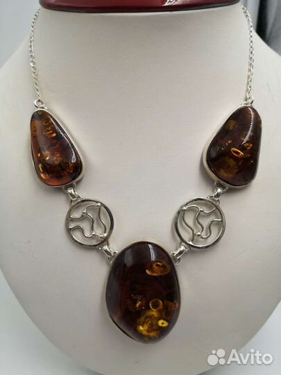 Янтарное колье
