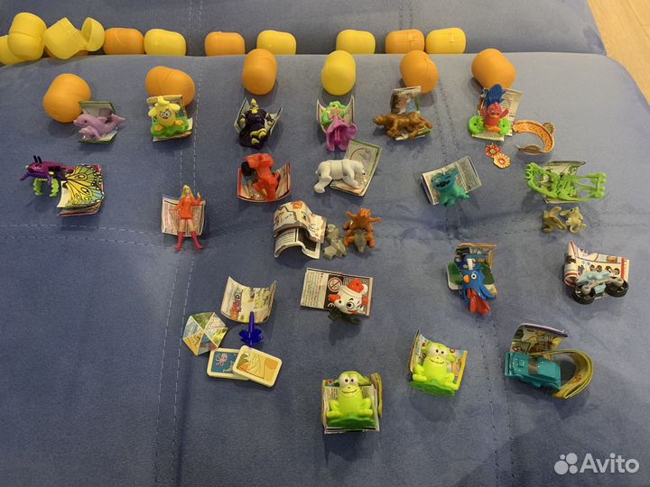 Игрушки из киндер kinder