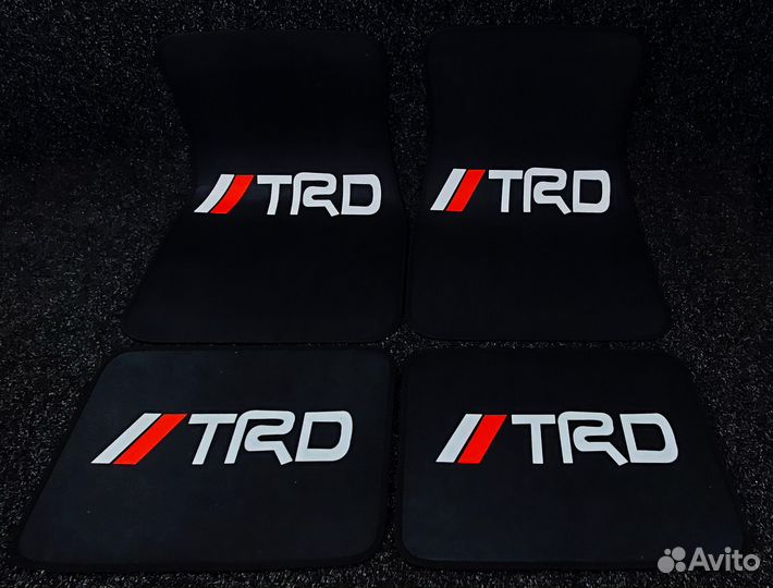 Универсальные коврики в салон TRD (4шт)