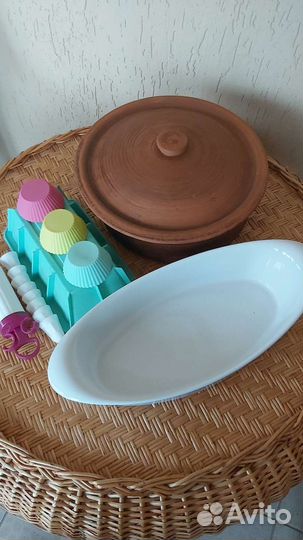 Керамическая кастрюля форма для запекания