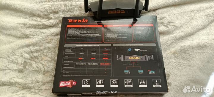Роутер Tenda AC8