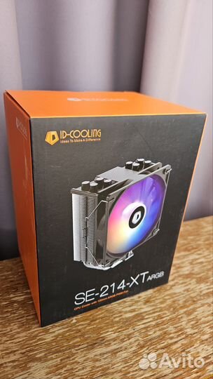 Кулер процессорный ID-Сооling sе-214-хт argb