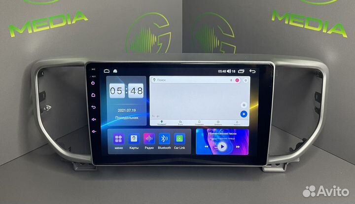Магнитола Kia Sportage 4, Android 10, 3/32. 4G