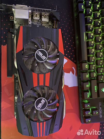 Видеокарта asus AMD Radeon r9 270x 4gb