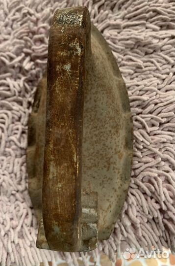 Утюг кит чугун старинный