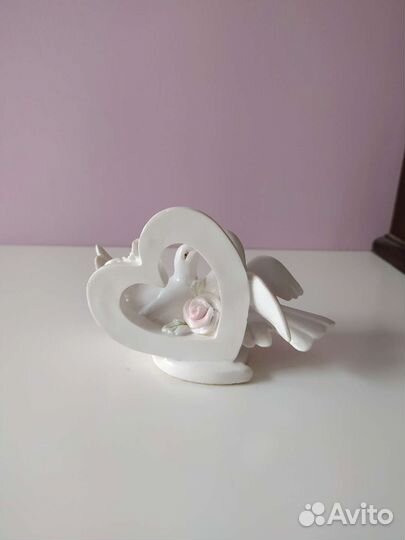 Статуэтка голуби свадебные