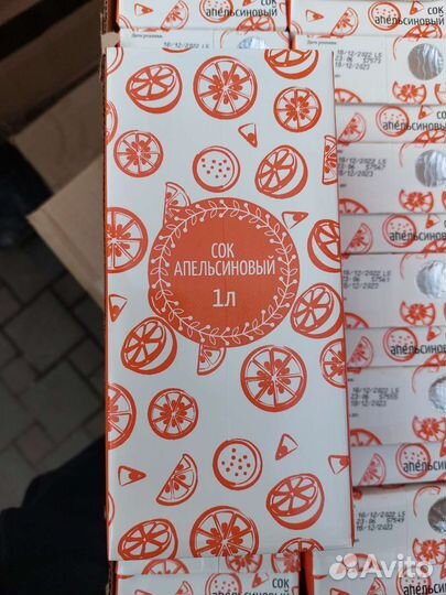 Сок литровый