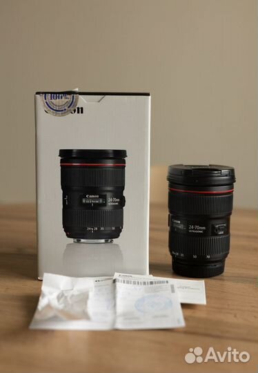 Canon EF 24-70mm f 2.8L II