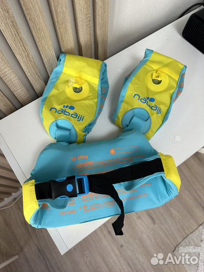 Пояс и нарукавники для плавания nabaiji