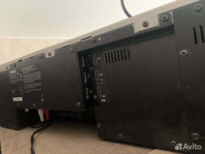 Саундбар и сабвуфер yamaha