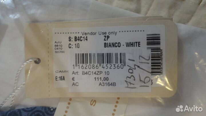 Armani Junior 16Y рубашка жилет новые оригинал