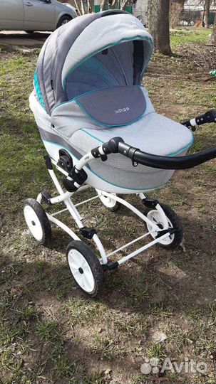 Коляска 2 в 1 индиго