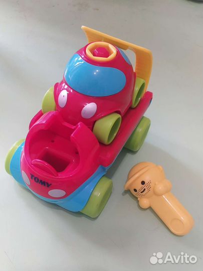 Заводная машинка Tommy 3 в 1 с эвакуатором