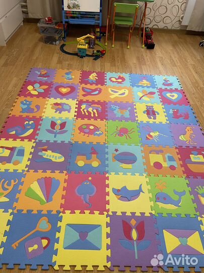 Детский коврик пазл