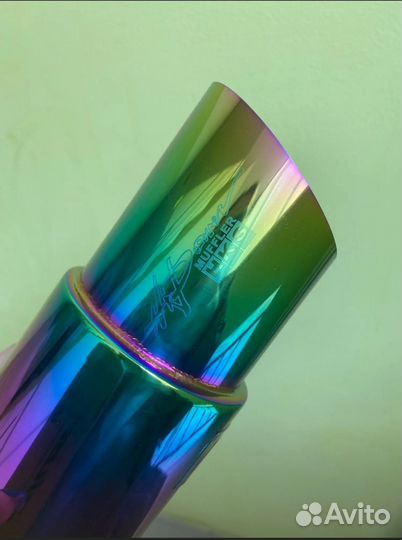 Банка глушителя прямоток HKS jasma