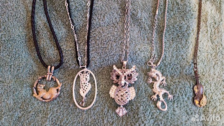 Крупные кулоны пакетом (часть 4)