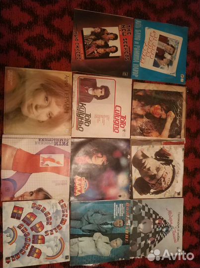 Виниловые пластинки СССР