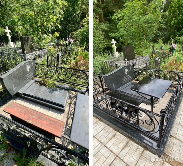 Благоустройство могил