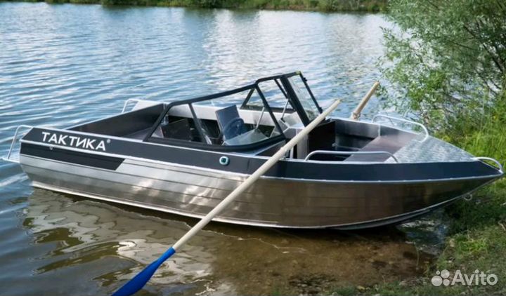 Алюминиевая лодка Тактика 430 DC