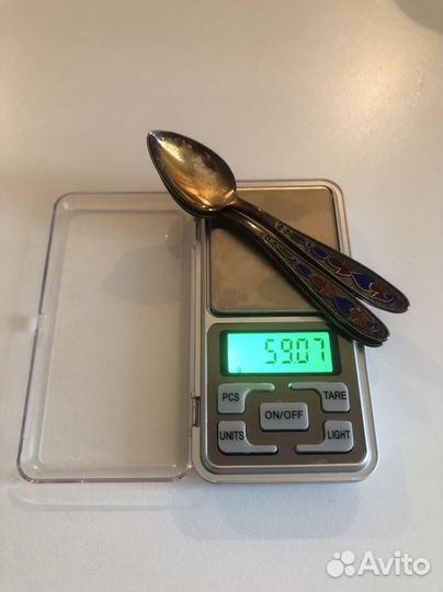 Набор серебряных кофейных ложек