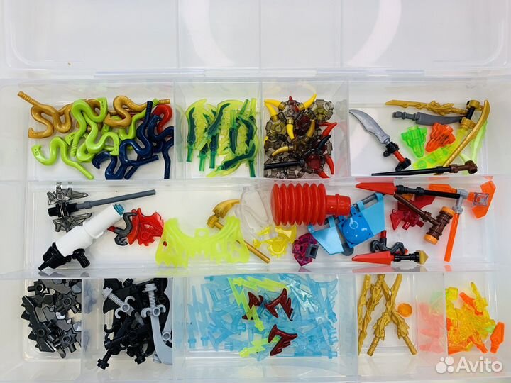 Lego Ninjago минифигурки и аксессуары