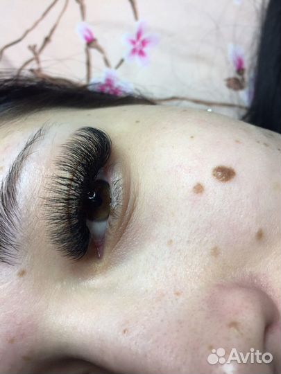 Наращивание ресниц на дому