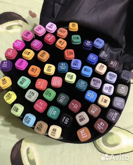 Маркеры для скетчинга двухсторонние 60 120