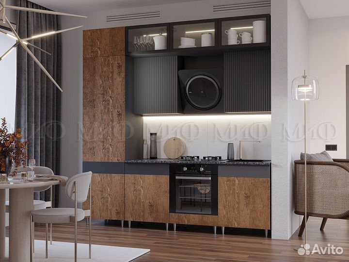 Кухня Техно-5 2,4 Мод. 2