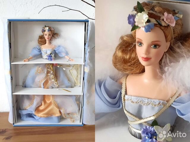 Барби Barbie Harpist Angel