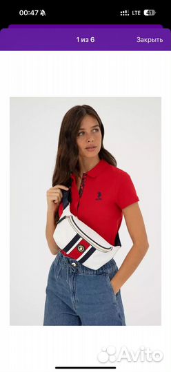 Us polo assn сумка женские