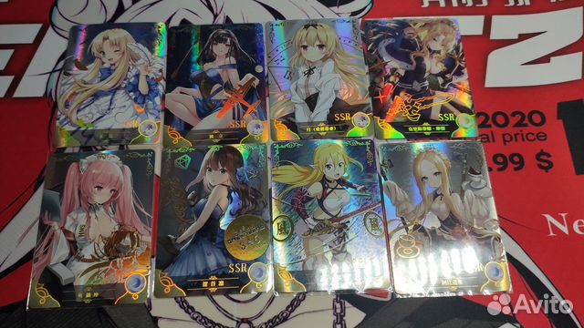 Коллекционные аниме карты 2M06 Goddes Story