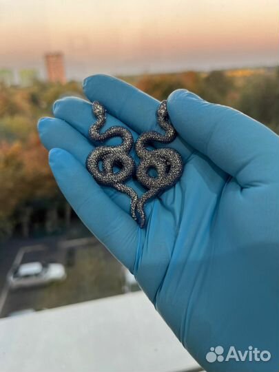 Серьги из эпоксидной смолы