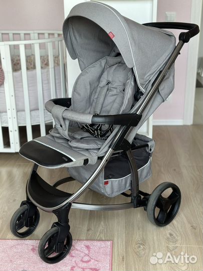 Прогулочная коляска Carrello Vista steel gray