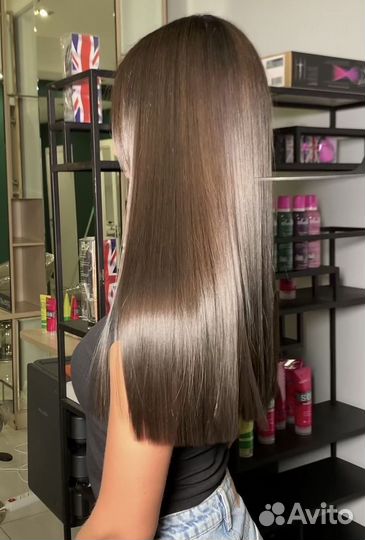 Кератиновое выпрямление модель