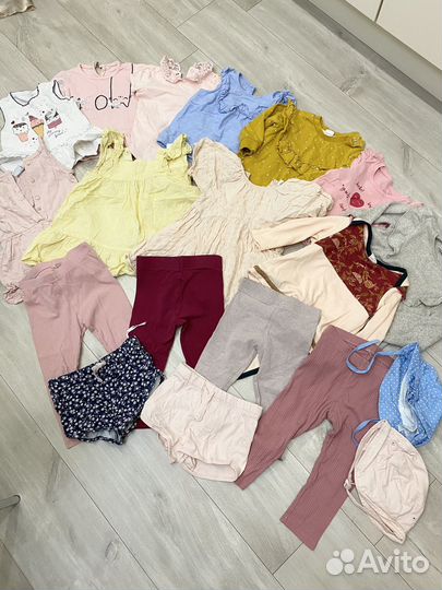 Вещи пакетом для девочки 74-80 р