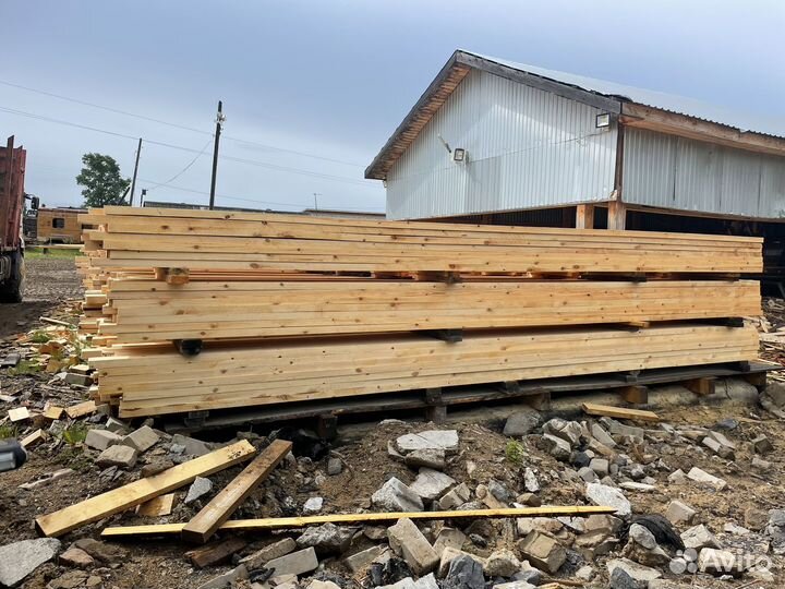 Пиломатериал доска брус