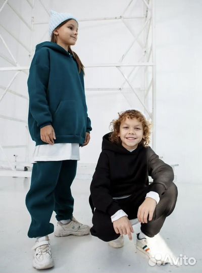 Костюм на флисе теплый