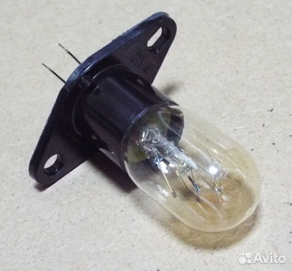 Лампочка для свч 20W (цоколь под фастоны) (9999