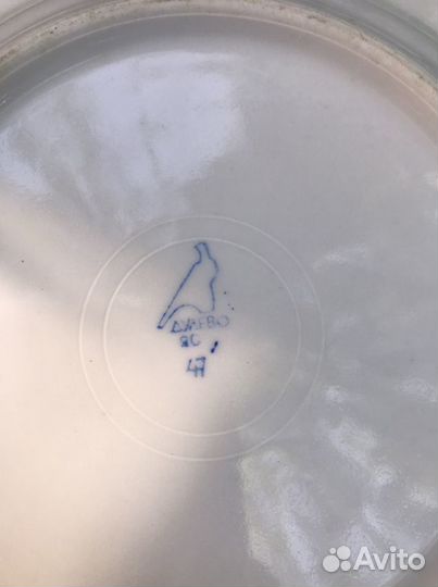 Тарелка Дулево СССР Ресторан