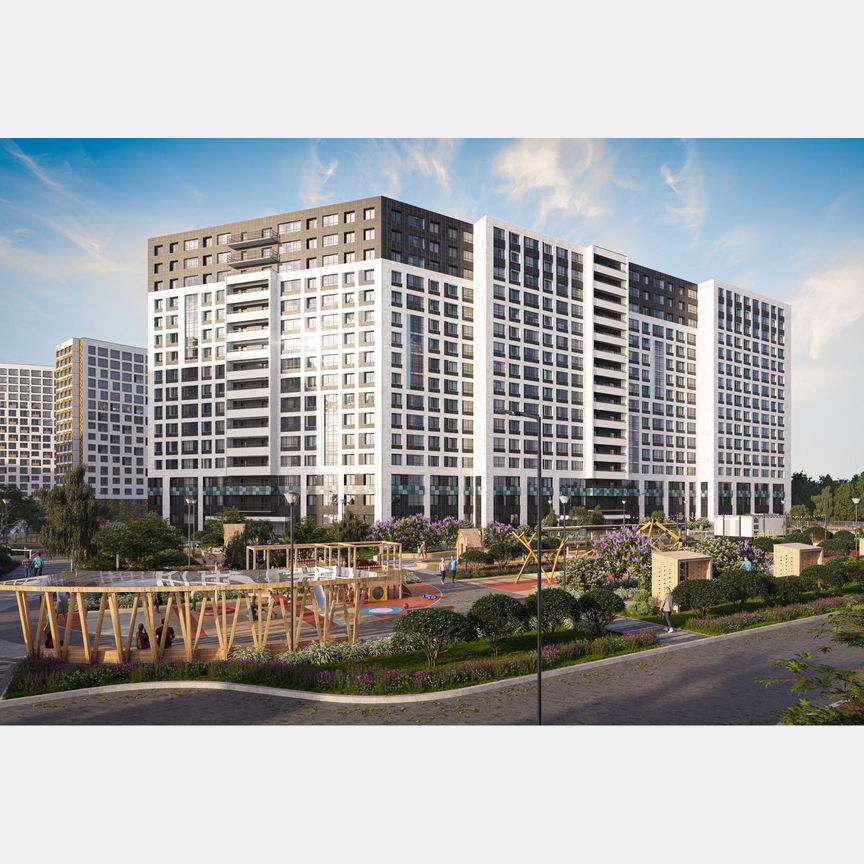 Квартира-студия, 25,5 м², 10/16 эт.