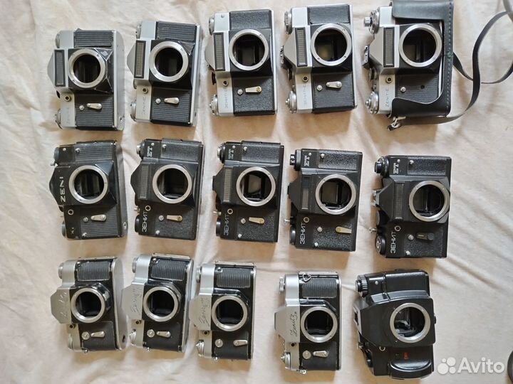 Фотоаппараты Зенит на запчасти