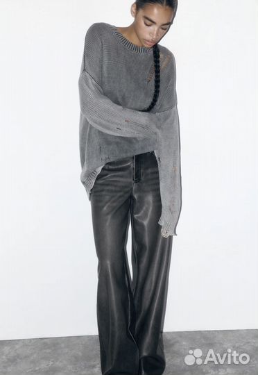 Джемпер рваный befree